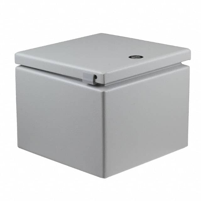LHC151512 BOX STEEL GRAY 5.906"L X 5.906"W