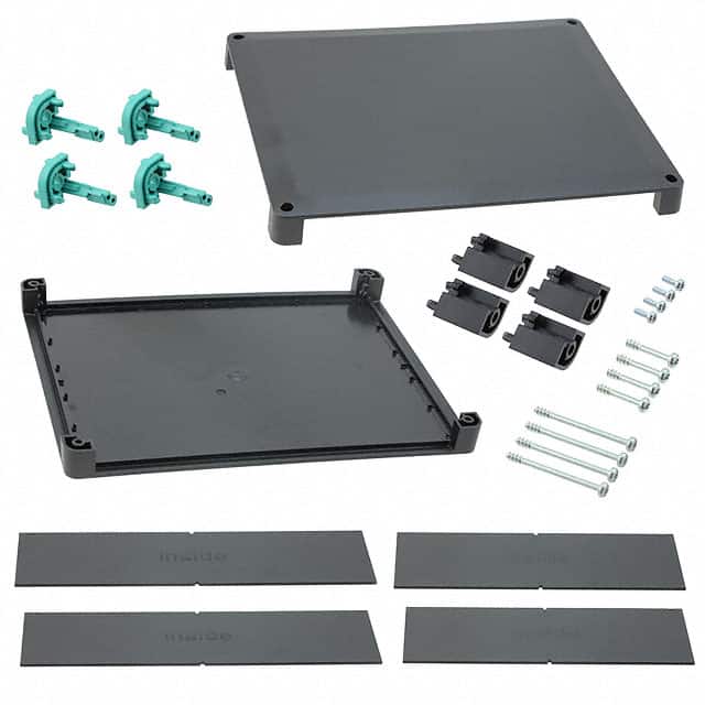 2203458 HOUSING PLSTC BLK 9.33"LX2.64"W