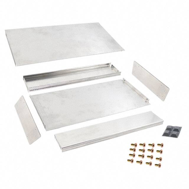 UPS 350-17-9 PLAIN CABINET ALUM 8.88"L X 16.75"W
