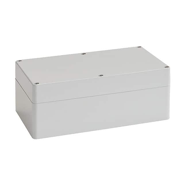02255000 BOX PLASTIC GRY 14.17"L X 7.87"W