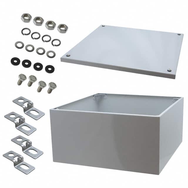 SNC-3757 BOX STEEL GRY 7.870"L X 15.790"W
