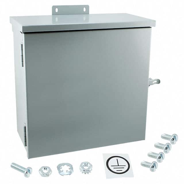 A12R126HCR BOX STEEL GRAY 12.01"L X 12.01"W