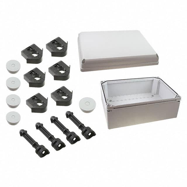700-734 BOX PLASTIC GRAY