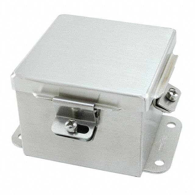 A404NFSS JUNCTION BOX S STEEL 4"L X 4"W