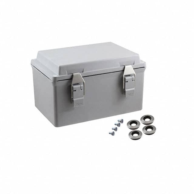 A1287JFGQRR JUNCTION BOX FIBERGLASS 12"LX8"W