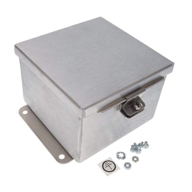 A606CHAL JUNCTION BOX ALUM 5.98"LX5.98"W