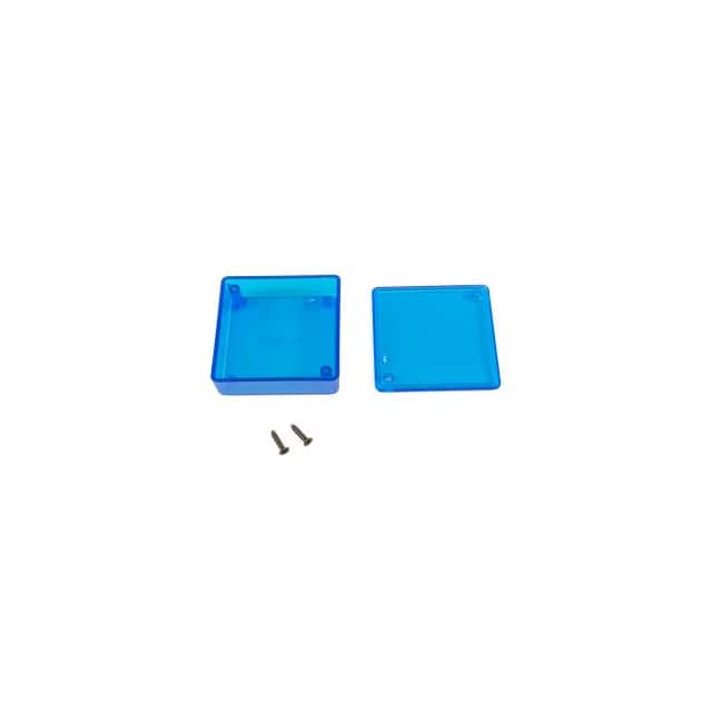 1551TTBU BOX ABS TRN BLUE 2.36"L X 2.36"W