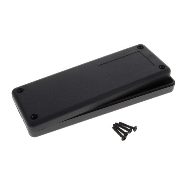 HH-3464 BOX ABS BLACK 5.500"L X 2"W