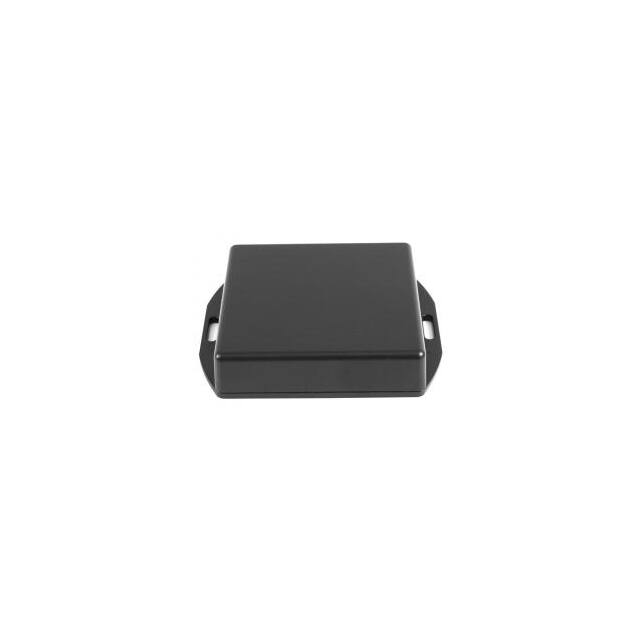 1551XFLBK BOX ABS BLACK 3.150"L X 3.150"W