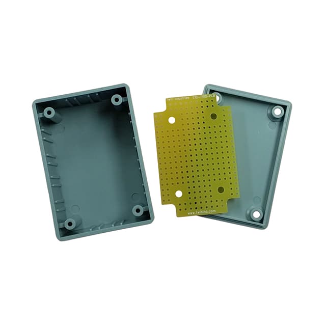 G10-7100 BOX ABS GRAY 2.600"L X 1.800"W