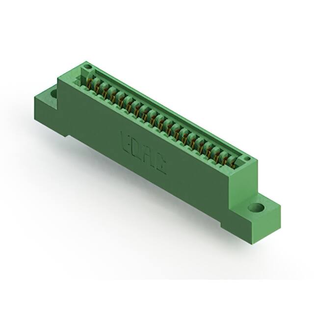 345-019-500-104 CONN EDGE SINGLE FML 19POS 0.100