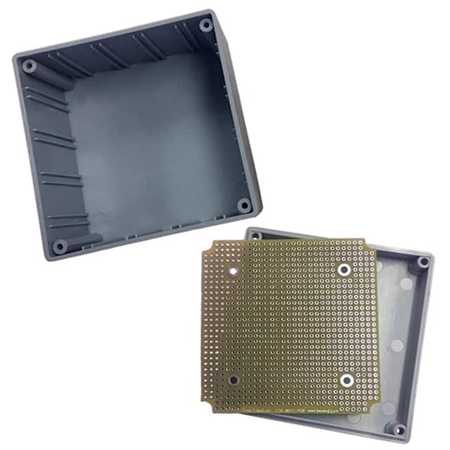G20-8000 BOX ABS GRAY 3.500"L X 3.500"W