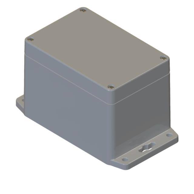 RBF53P06G28G PLASTIC BOX ENCLOSURE WITH FLANG