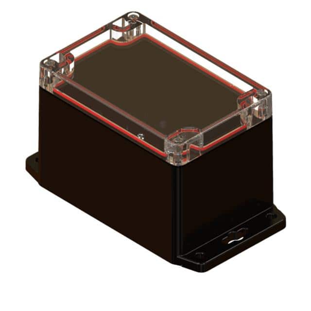 RBF53P06C28B PLASTIC BOX ENCLOSURE WITH FLANG