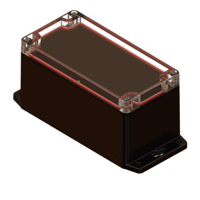 RBF63P06C28B PLASTIC BOX ENCLOSURE WITH FLANG