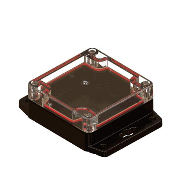 RBF33P06C08B PLASTIC BOX ENCLOSURE WITH FLANG