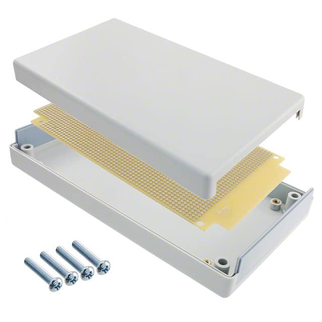 B45-8000 BOX ABS BLU/GRY 7.700"L X 4.3"W