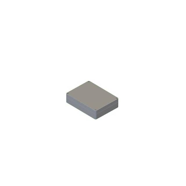 RB65P06G10G BOX PLAS GRAY 5.350"L X 3.540"W