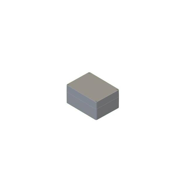 RB65P12G20G BOX PLAS GRAY 5.350"L X 3.540"W