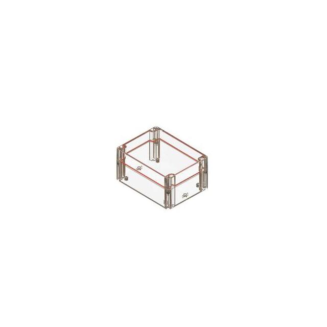RB65P12C20C BOX PLAS CLR 5.350"L X 3.540"W