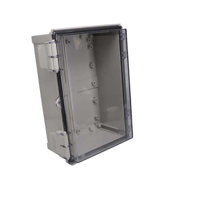 PTR-28486-C HINGED ABS PLASTIC BOX CLEAR COV