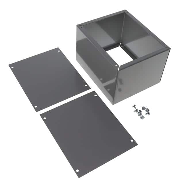 AU-1029-MG CABINET ALUM GRAY 4"L X 6"W