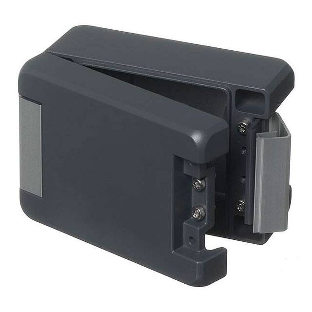 00112124 BOX ALUM GRAY 4.764"L X 3.386"W