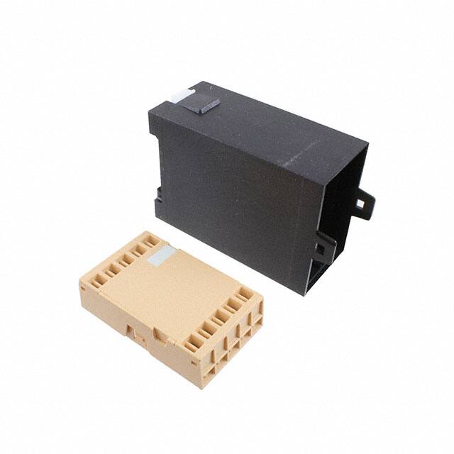 90.215 BOX PC BLK/TAN 4.764"L X 1.772"W