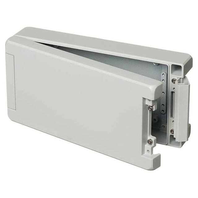 00115225 BOX ALUM GRAY 10.197"L X 5.039"W
