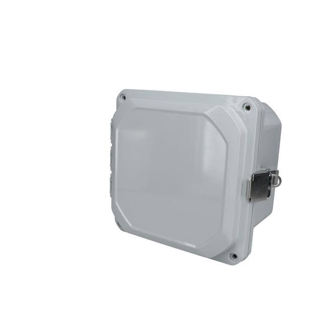 DPH-28707 GRAY HINGED COVER IP68 NEMA 6P P