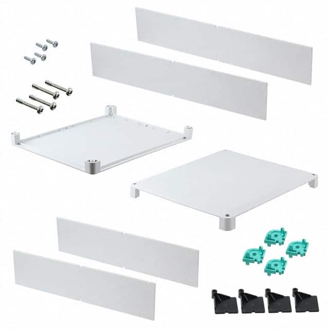 2203341 HOUSING PLSTC GRY 9.33"LX1.85"W