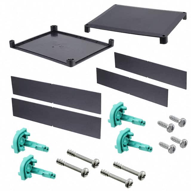 2203456 HOUSING PLSTC BLK 9.33"LX1.85"W