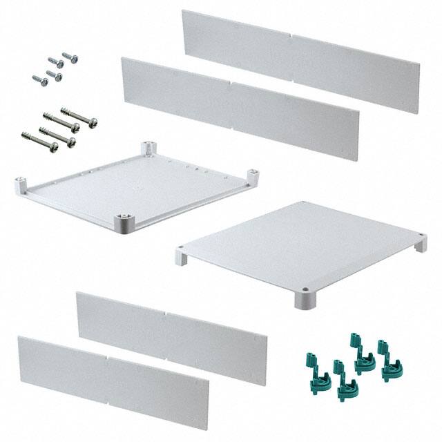 2203455 HOUSING PLSTC GRY 9.33"LX1.85"W