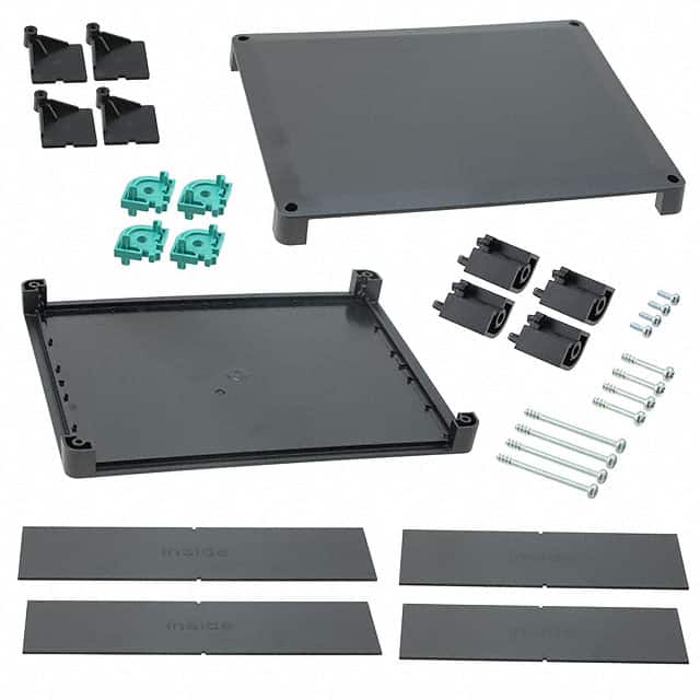 2203345 HOUSING PLSTC BLK 9.33"LX2.64"W