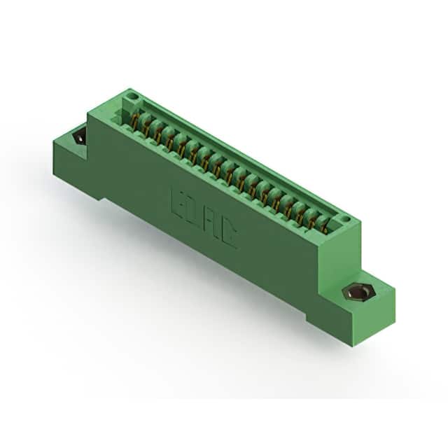 345-017-500-107 CONN EDGE SINGLE FML 17POS 0.100