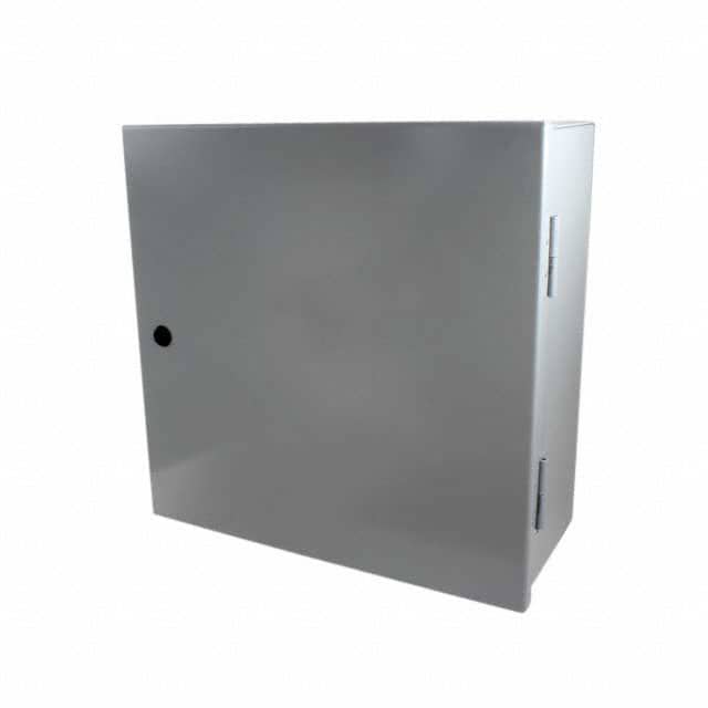 N1A16167 BOX STEEL GRAY 16"L X 16"W