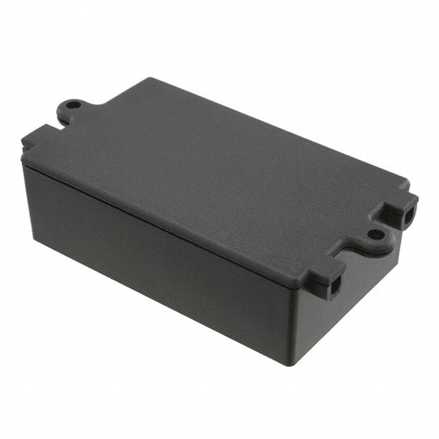 CU-1952 BOX ABS BLACK 2.834"L X 1.732"W