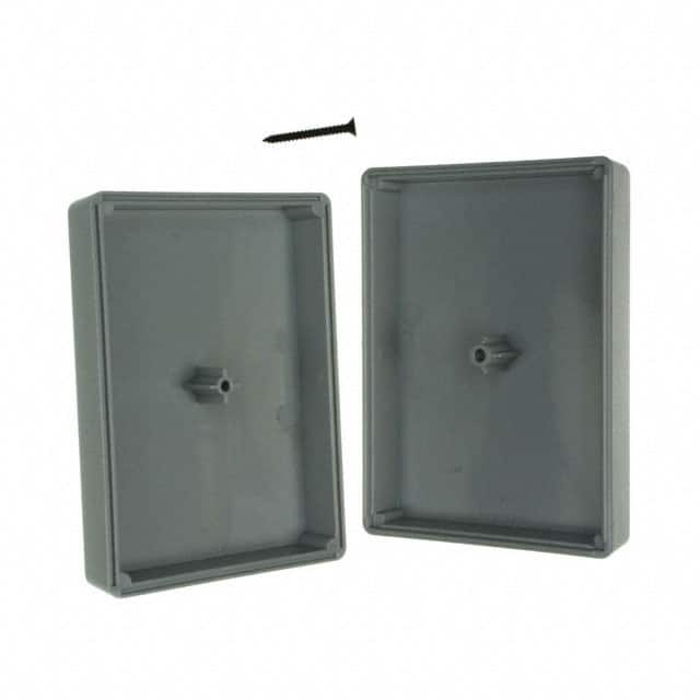 C9,GY BOX ABS GRAY 2.830"L X 2.080"W