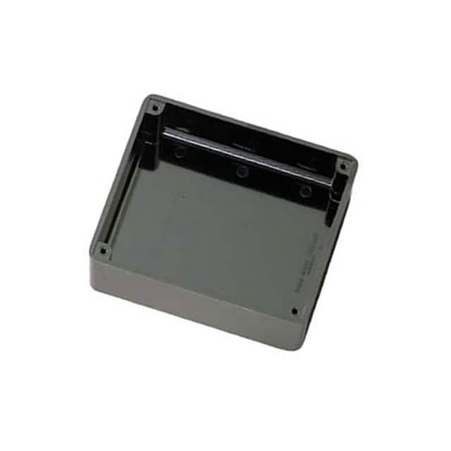 0230-A BOX PLAS BLK 5.010"L X 4.250"W