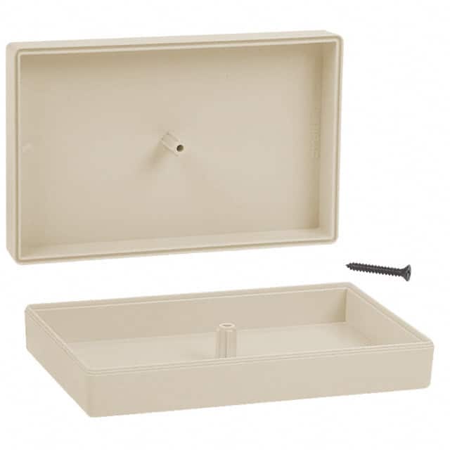 C12,AL BOX ABS ALMOND 2.400"L X 3.750"W