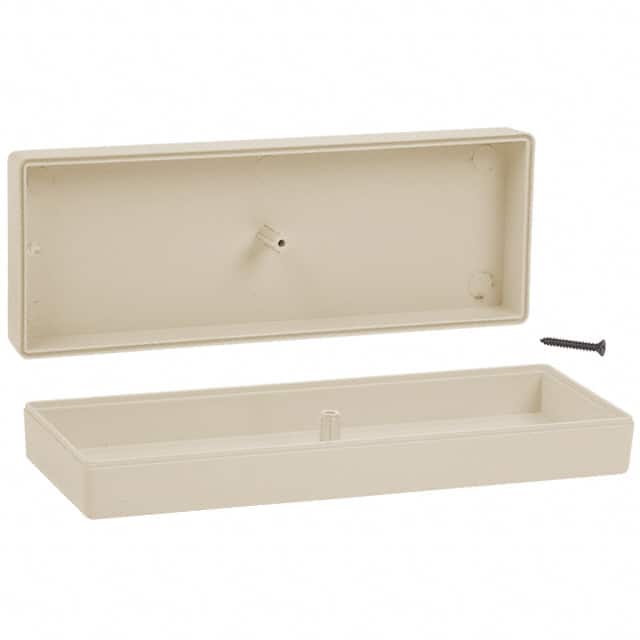 C28,AL BOX ABS ALMOND 5"L X 1.850"W