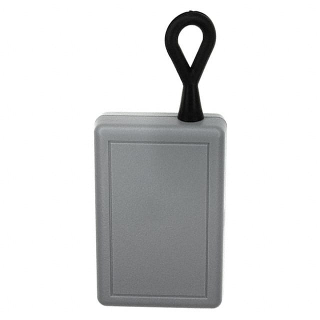 C2KH,GY BOX ABS GRAY 1.250"L X 1.900"W
