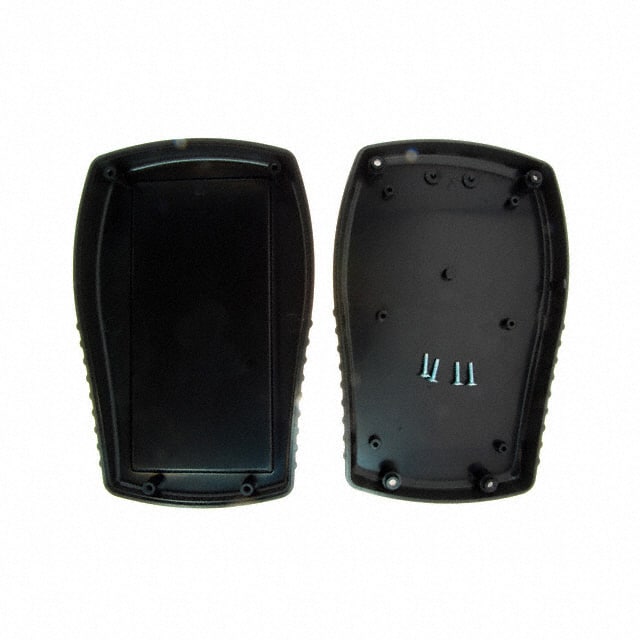 HH-3610-B BOX ABS BLACK 6.694"L X 4.415"W