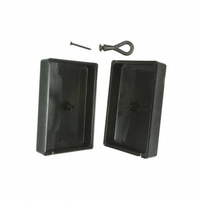 C9KH,BK BOX ABS BLACK 2.830"L X 2.080"W