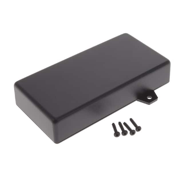 CU-743-MB BOX PLAS BLK 5.030"L X 2.525"W