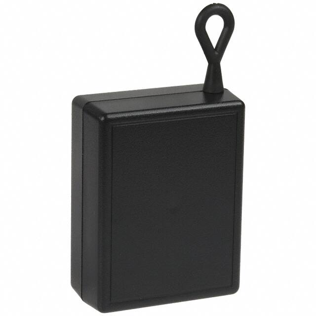 C8KH,BK BOX ABS BLACK 2.400"L X 1.850"W