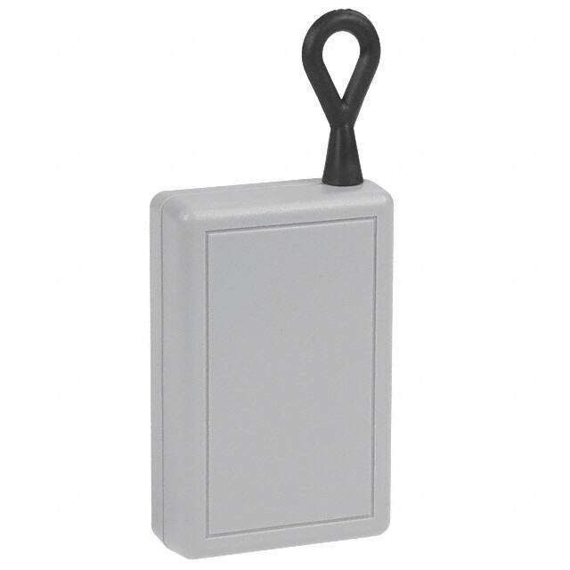 C4KH,GY BOX ABS GRAY 2.130"L X 1.380"W