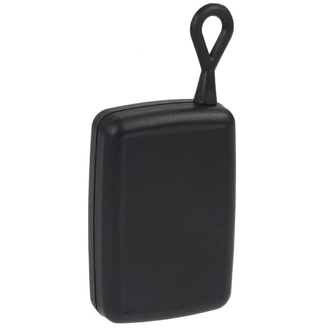 CH4KH,BK BOX ABS BLACK 2.265"L X 1.515"W