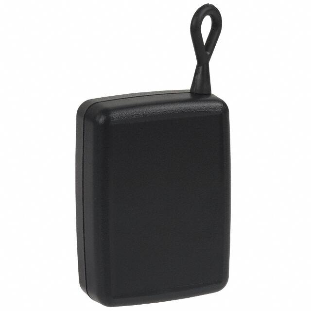 CH6KH,BK BOX ABS BLACK 2.390"L X 1.740"W