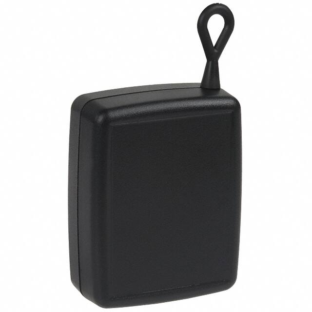 CH8KH,BK BOX ABS BLACK 2.580"L X 2.020"W